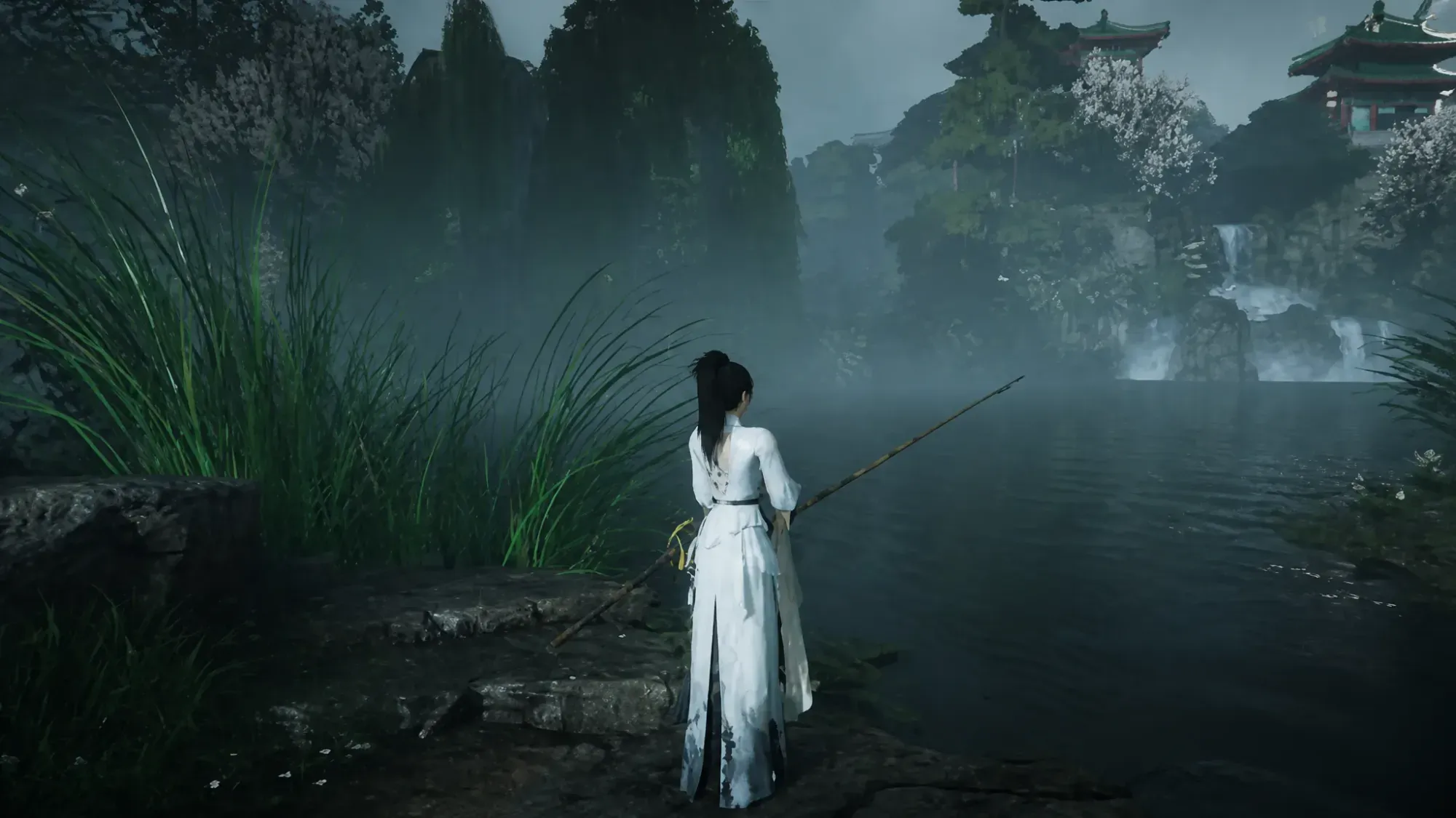 Fishing summons the boss (Image via NetEase)