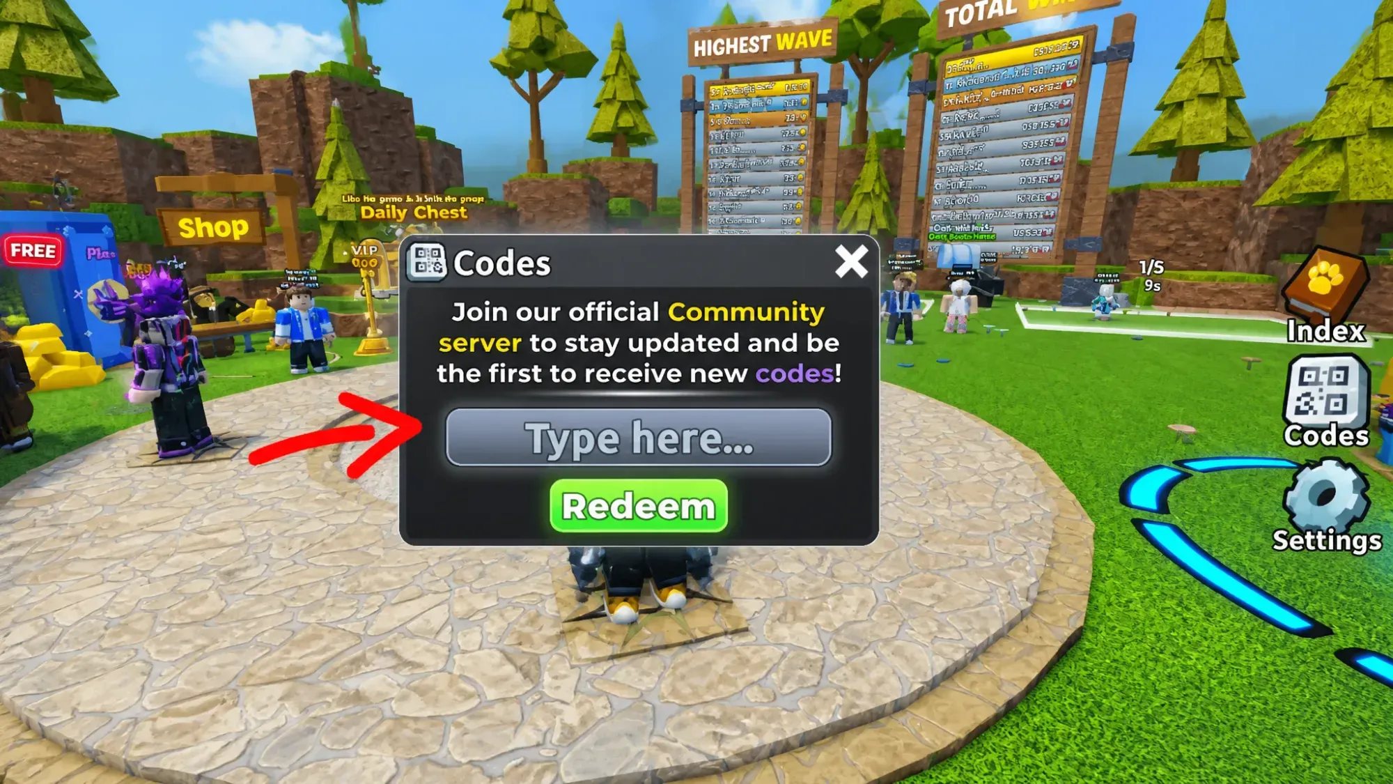 How to Redeem Codes in Cat Invaders
