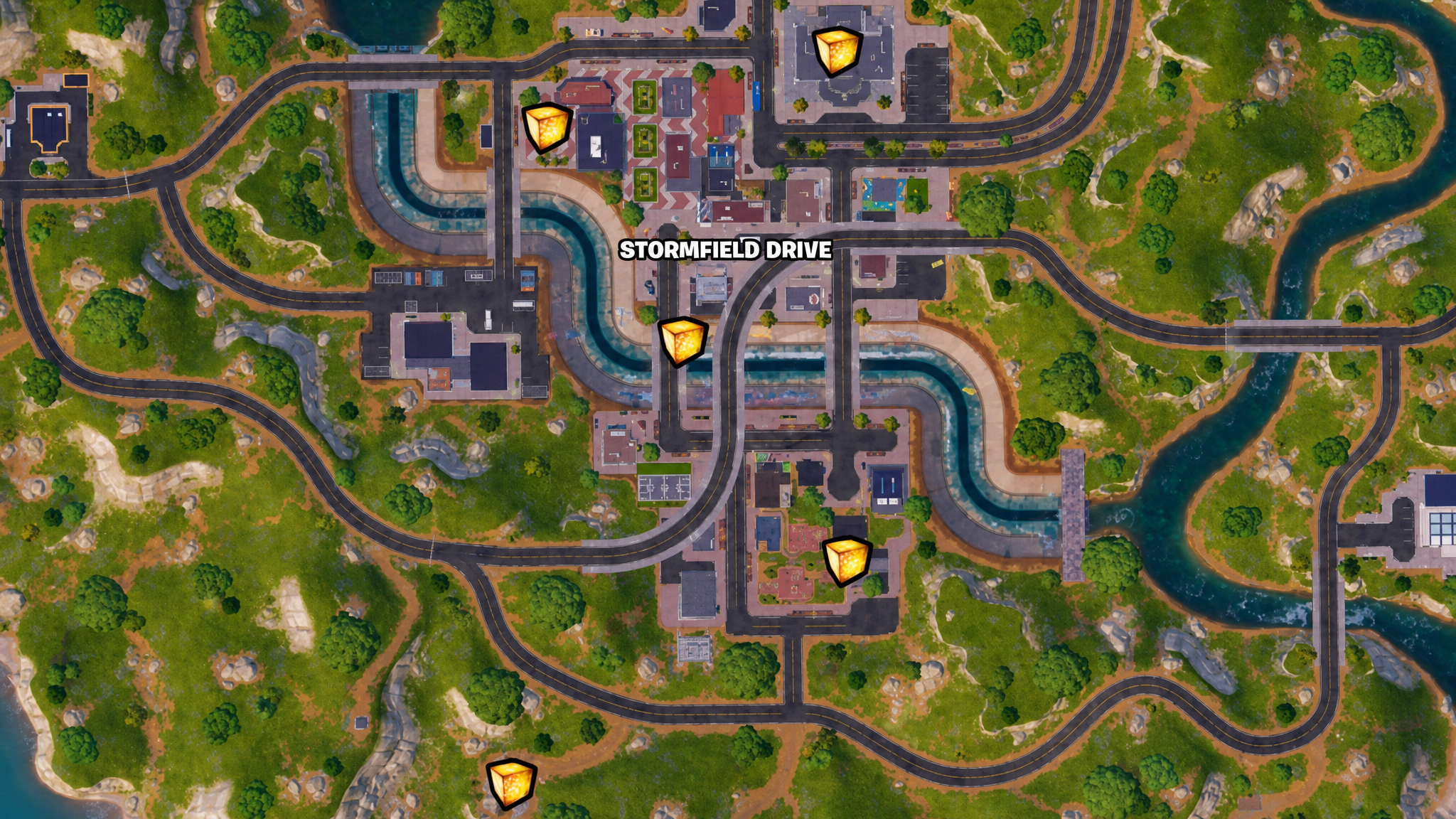 Fortnite battlewood Boulevard Chaos Cube