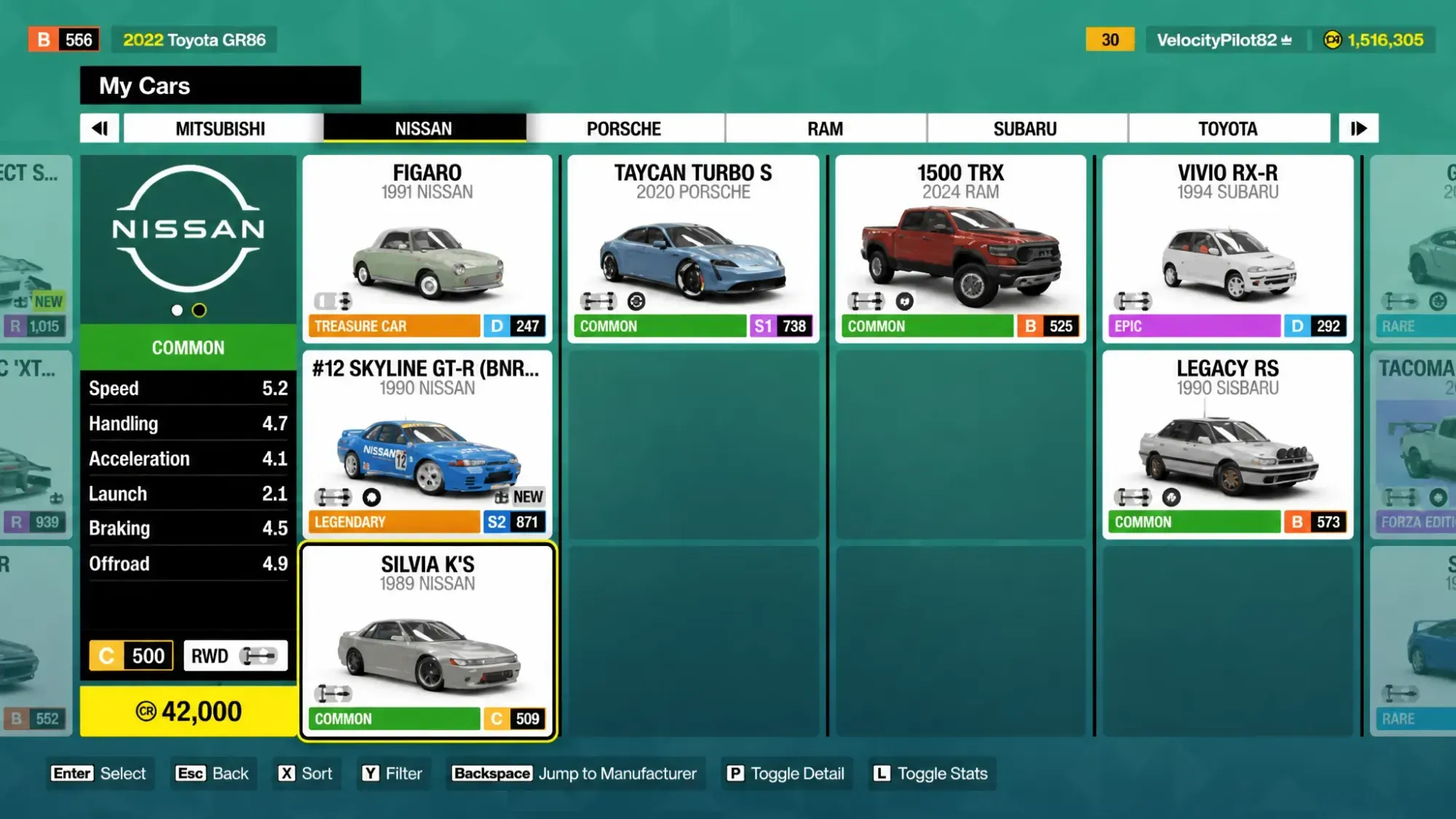 Nissan Silvia K's in Forza Horizon 6