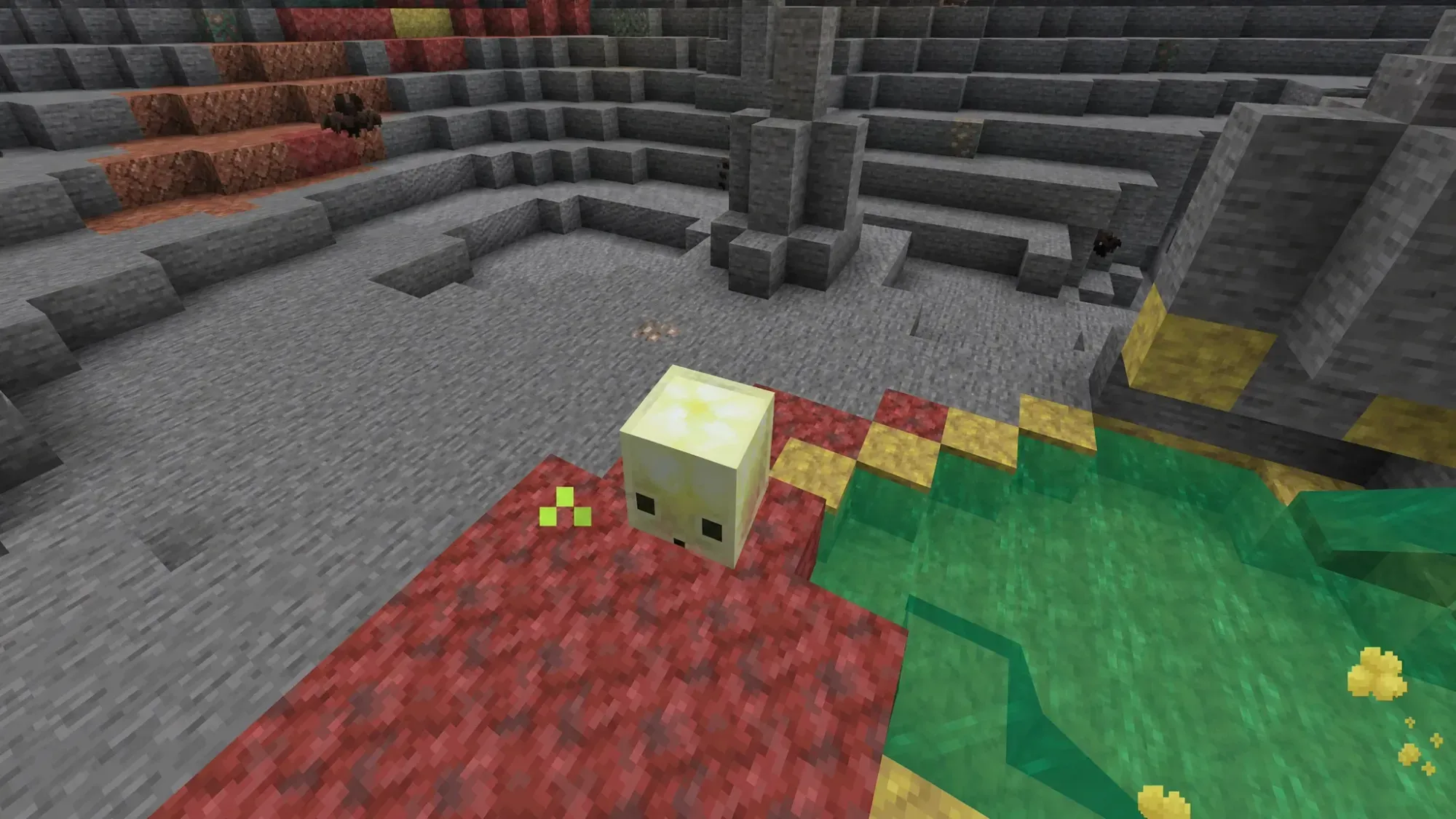 All New Mobs in Minecraft Sulfur Caves- Sulfur Cube