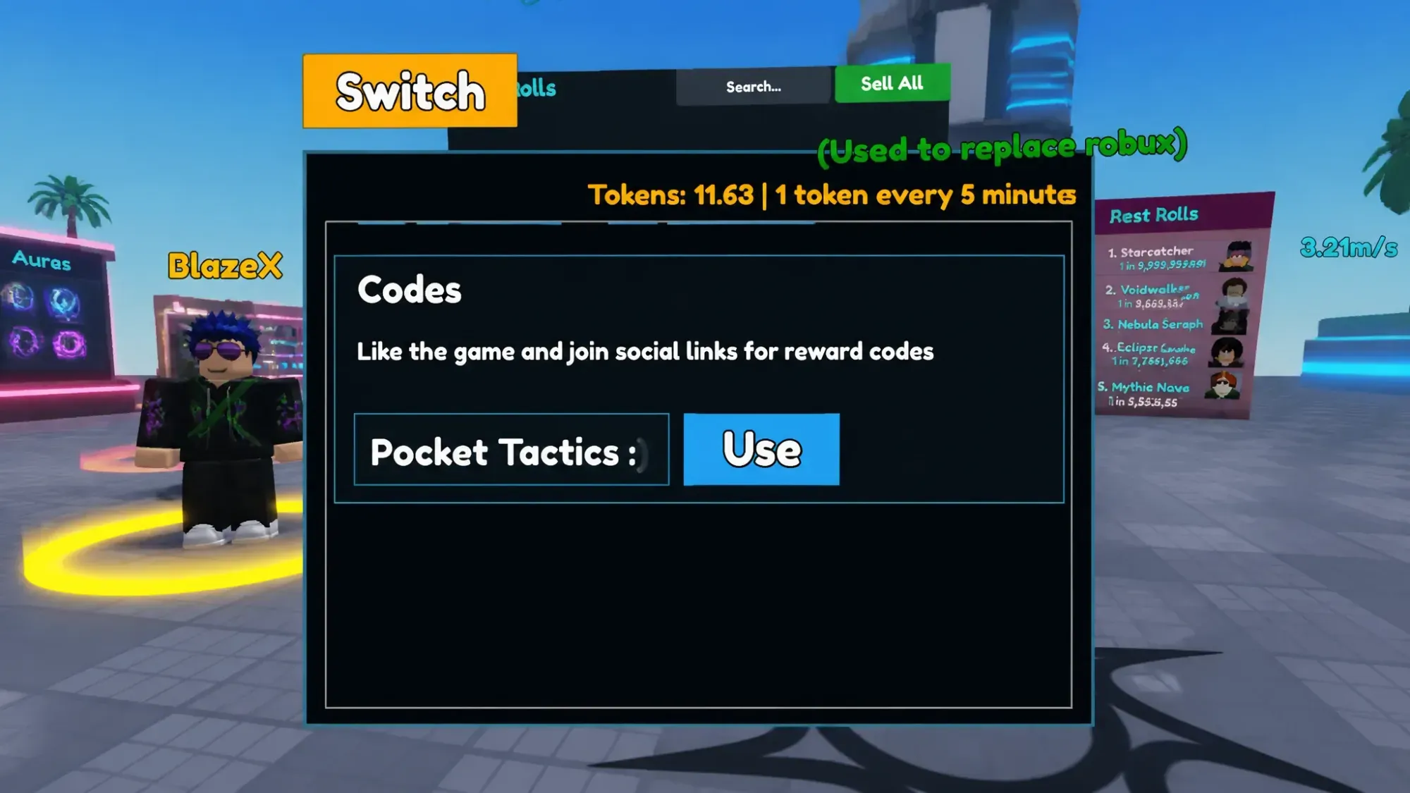 Accelerator Incremental codes redemption screen with Pocket Tactics filled in to show you where the code goes
