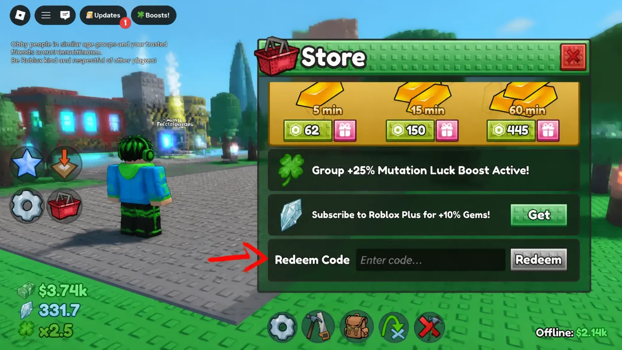 How to Redeem Codes in The Everything Factory