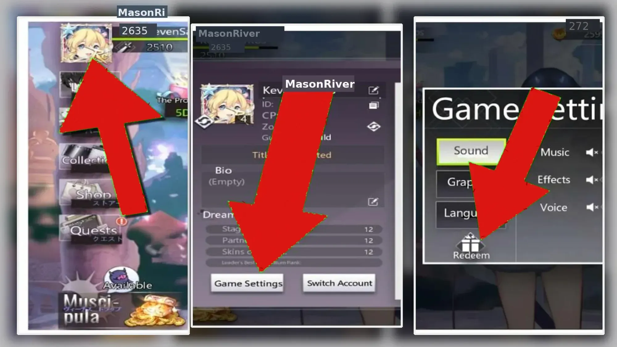How to redeem Illusion Connect Re codes