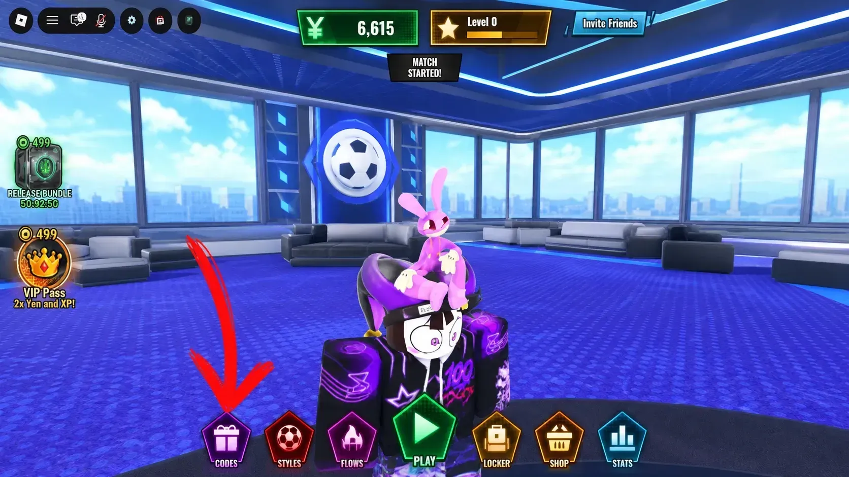 How to redeem codes in Soccer Zero