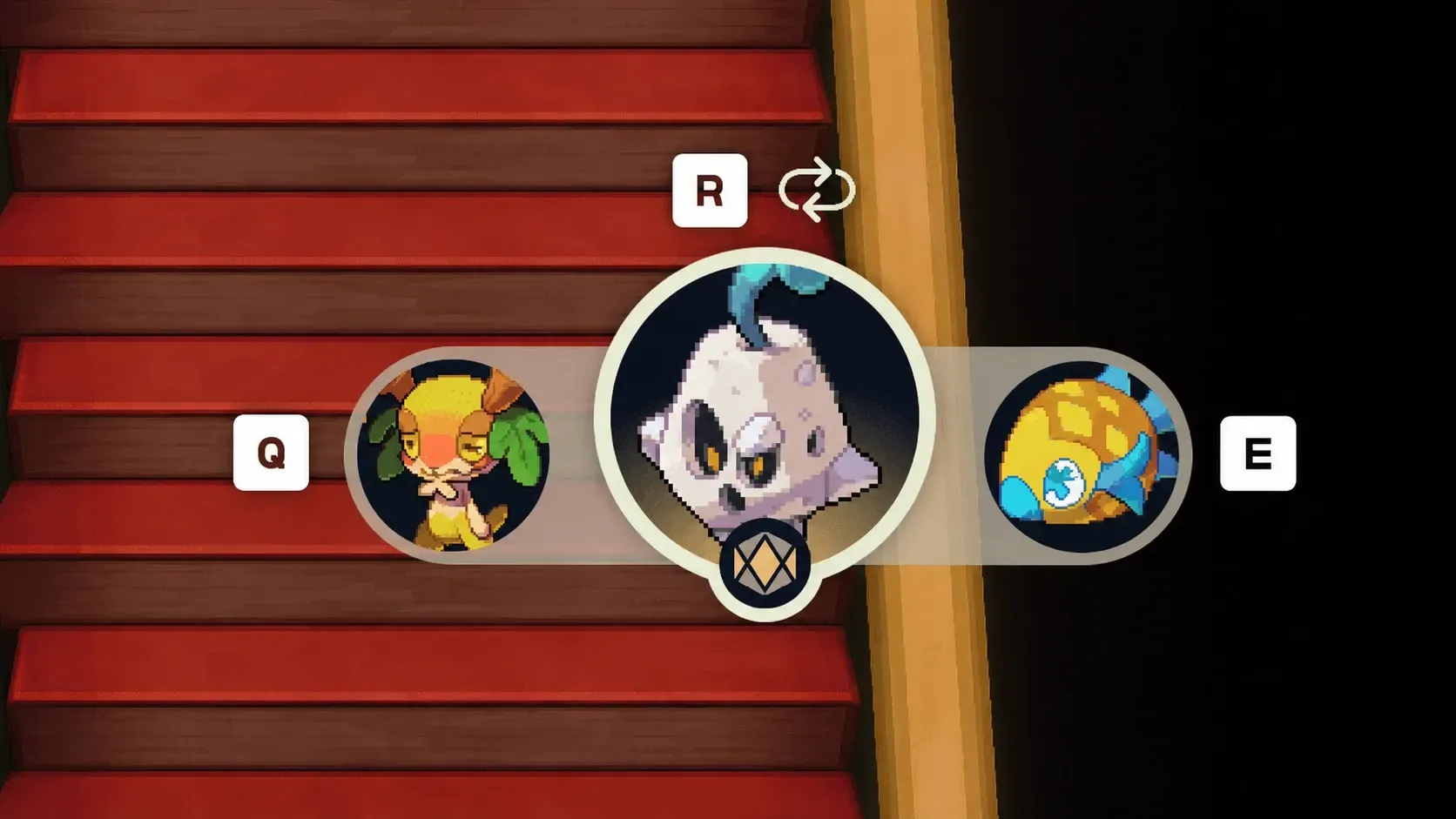 Mollupom in the Holoken's Animon mode allows the user to make use of its Geo powers
