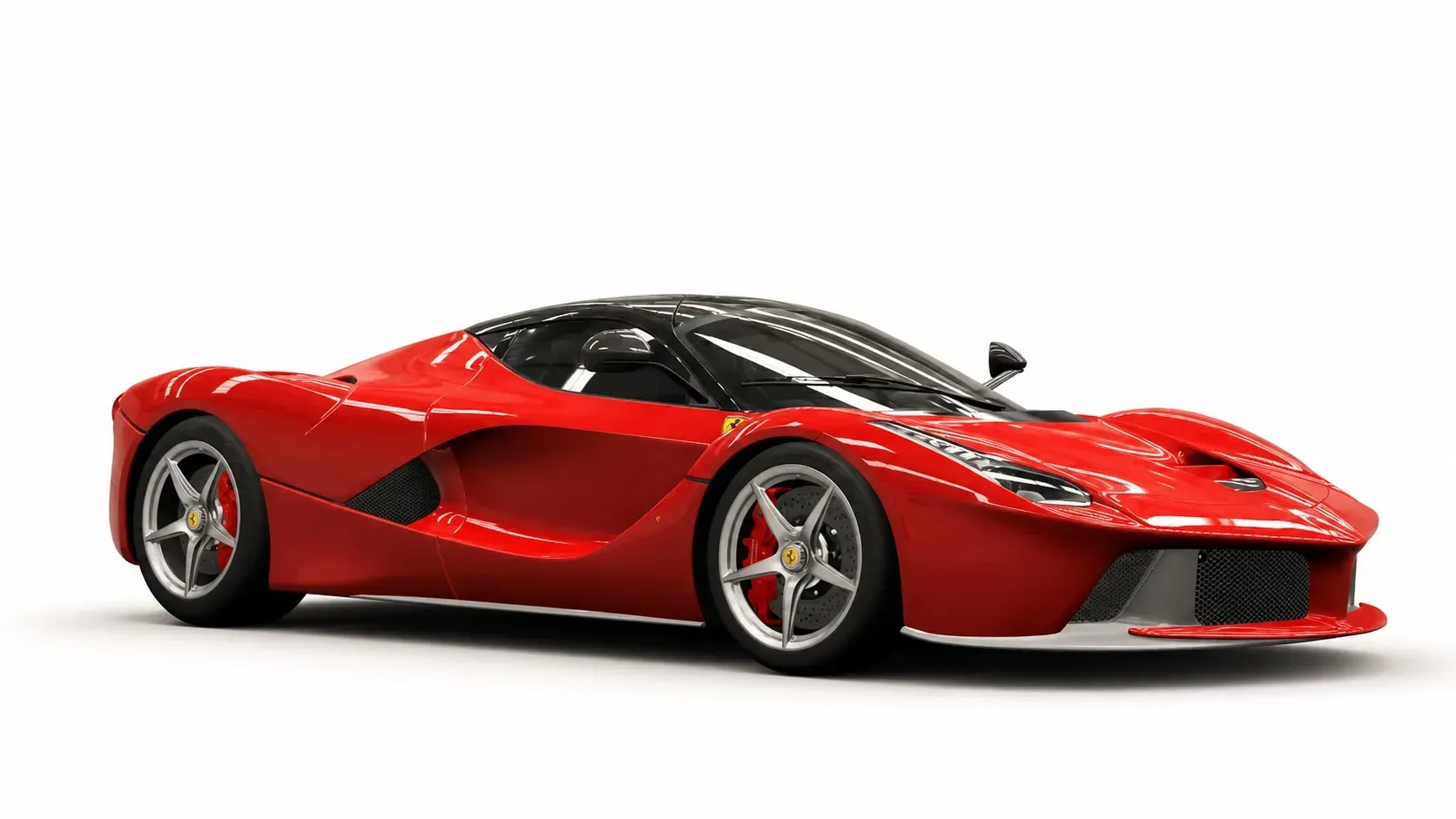 2013 Ferrari LaFerrari on the road