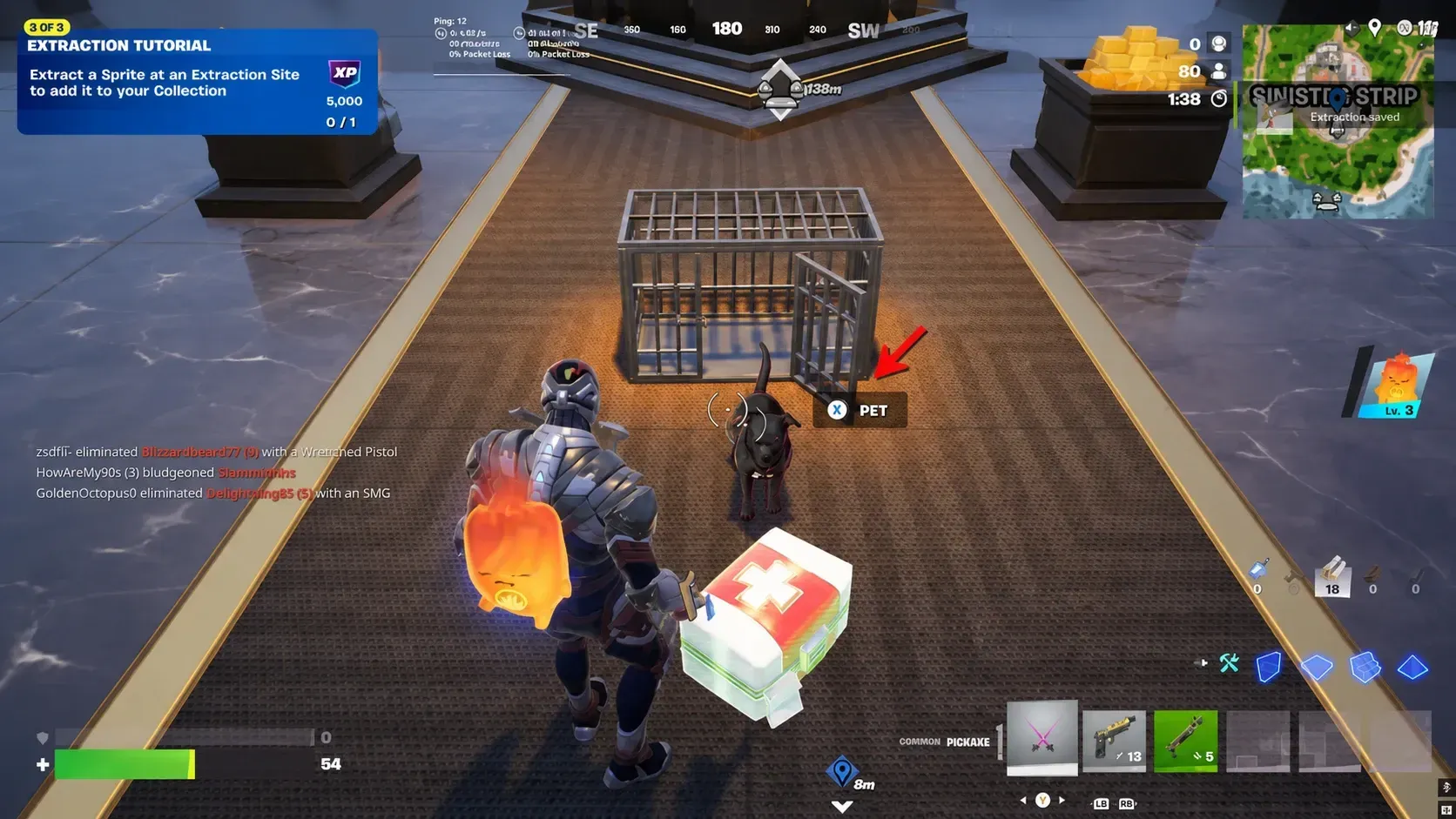 Fortnite John Wick's Dog Unlock 3