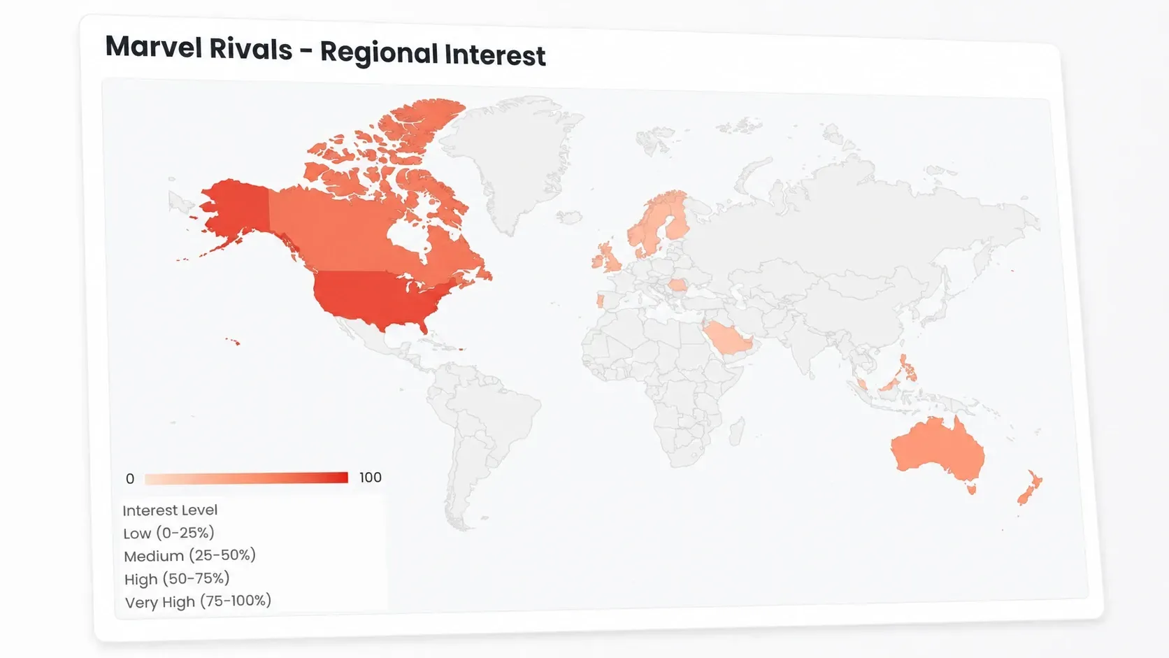 Marvel Rivals Regional Interest