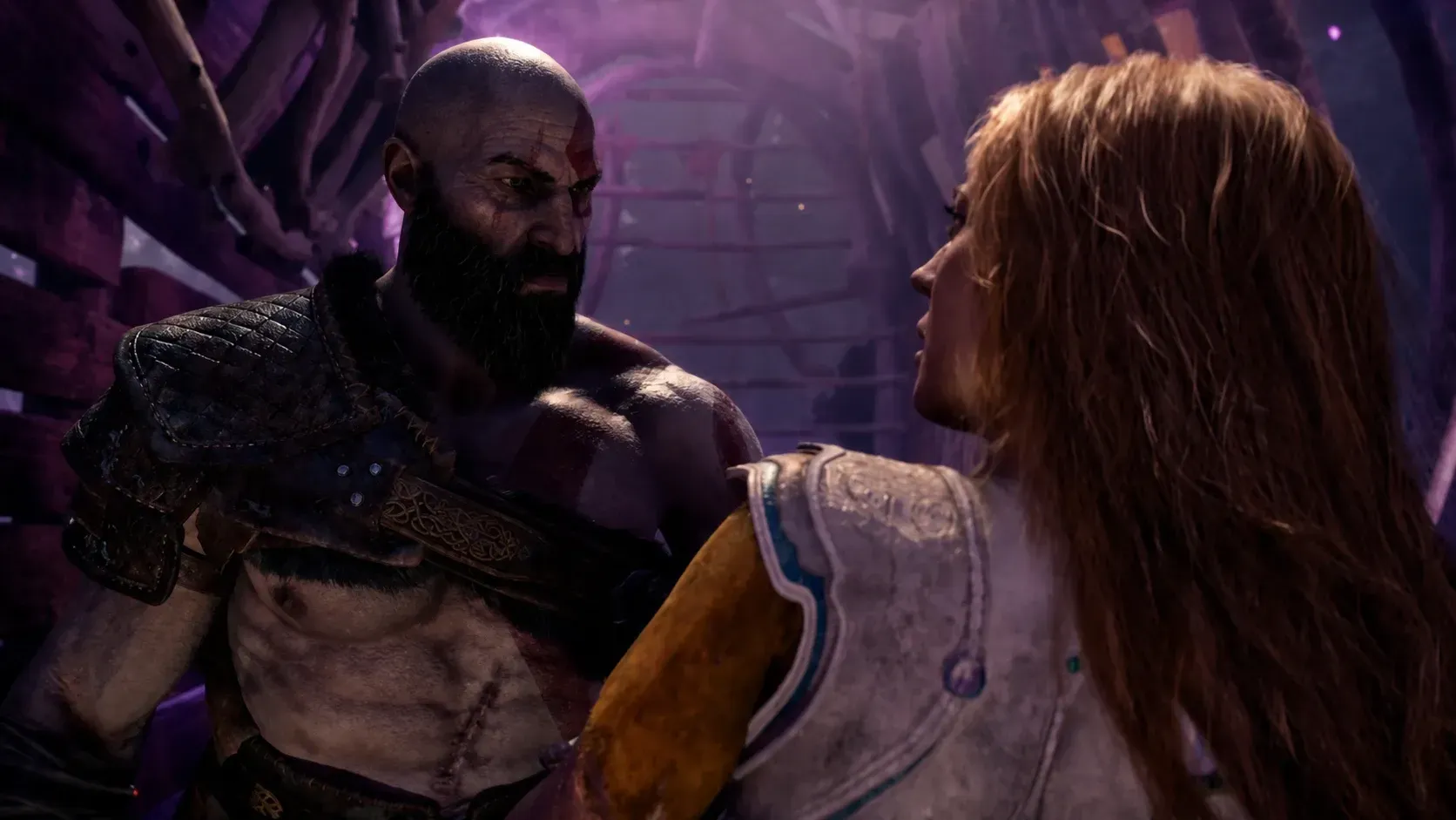 God of War Laufey and Kratos