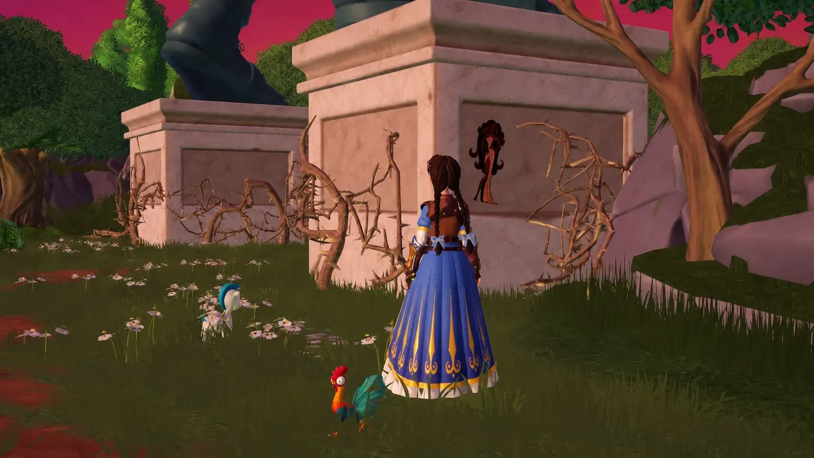first muse on pillar in disney dreamlight valley