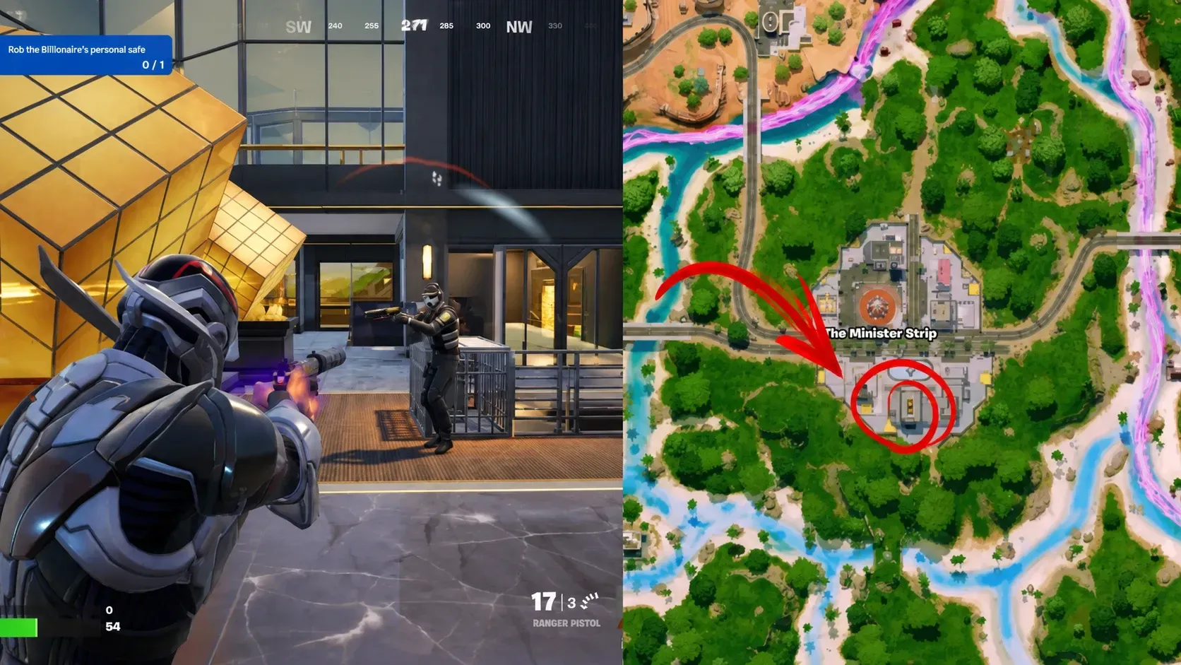 Fortnite John Wick's Dog Location