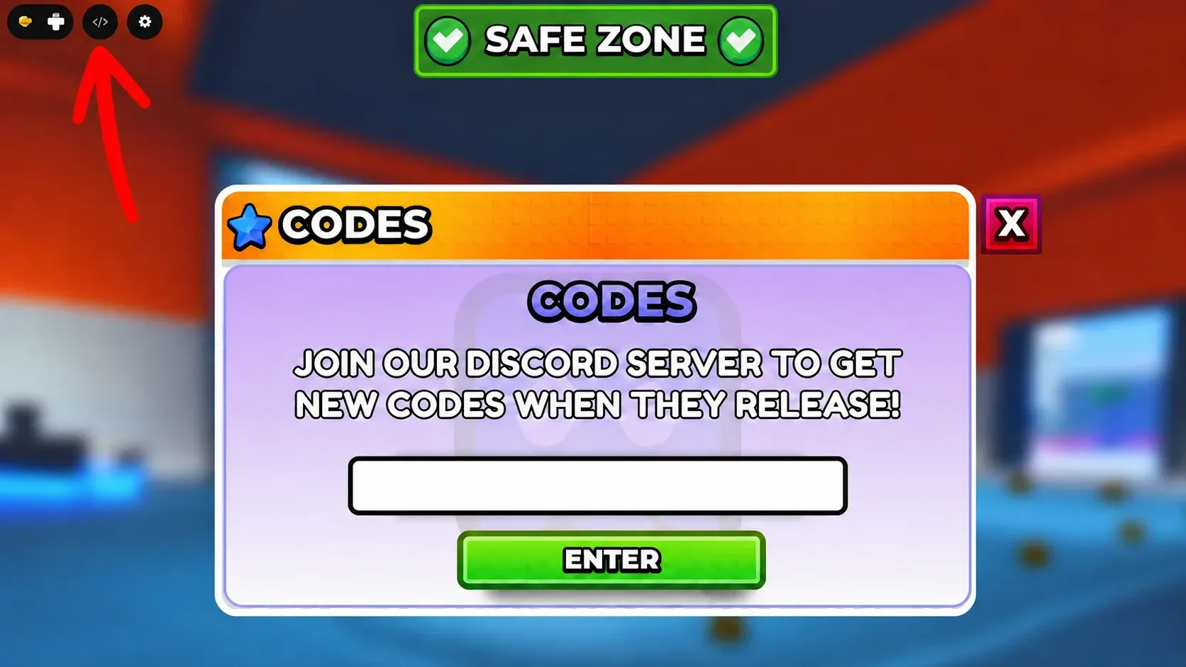 How to redem Power Simulator X codes in the Roblox game