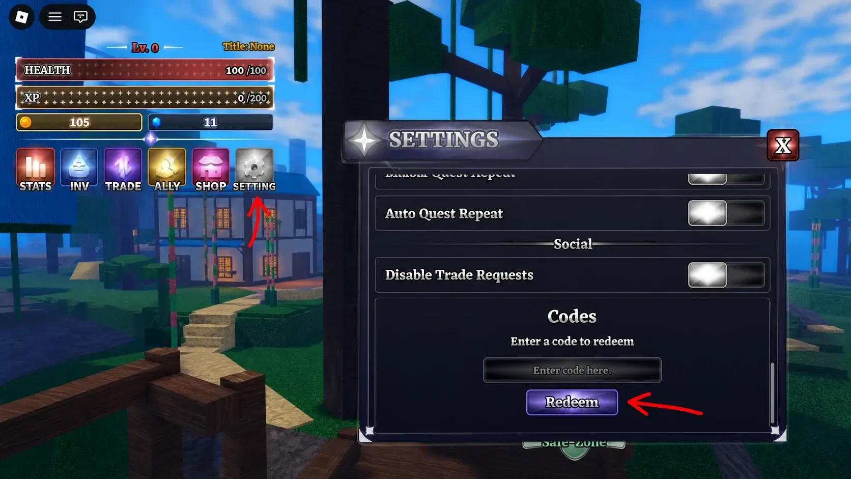 Sailor Piece codes redeem