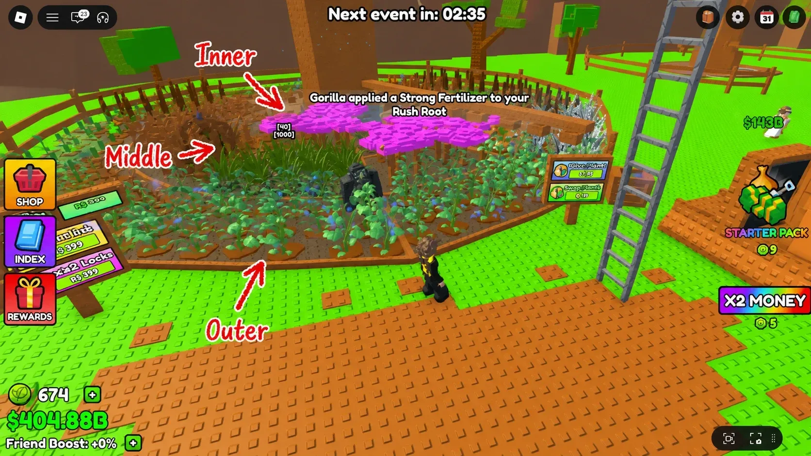 Build a Ring Farm Money Fast