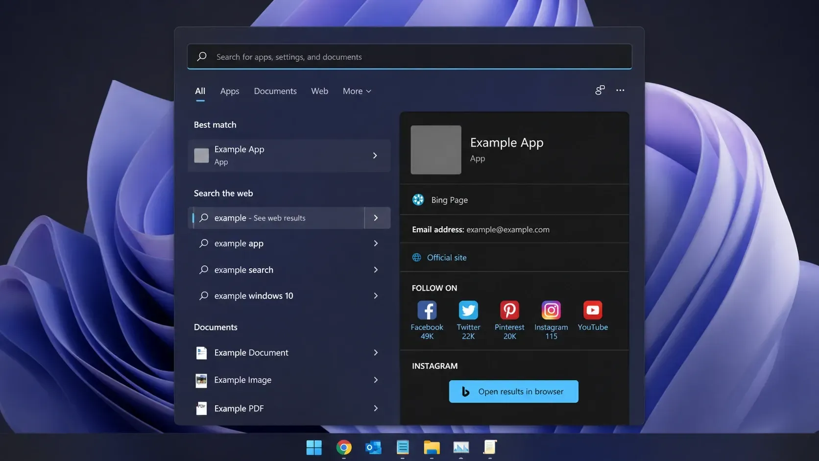 Disable Bing Search results in Start Menu