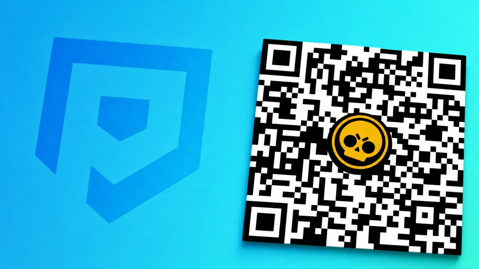 Brawl Stars QR code for a Berlin pin
