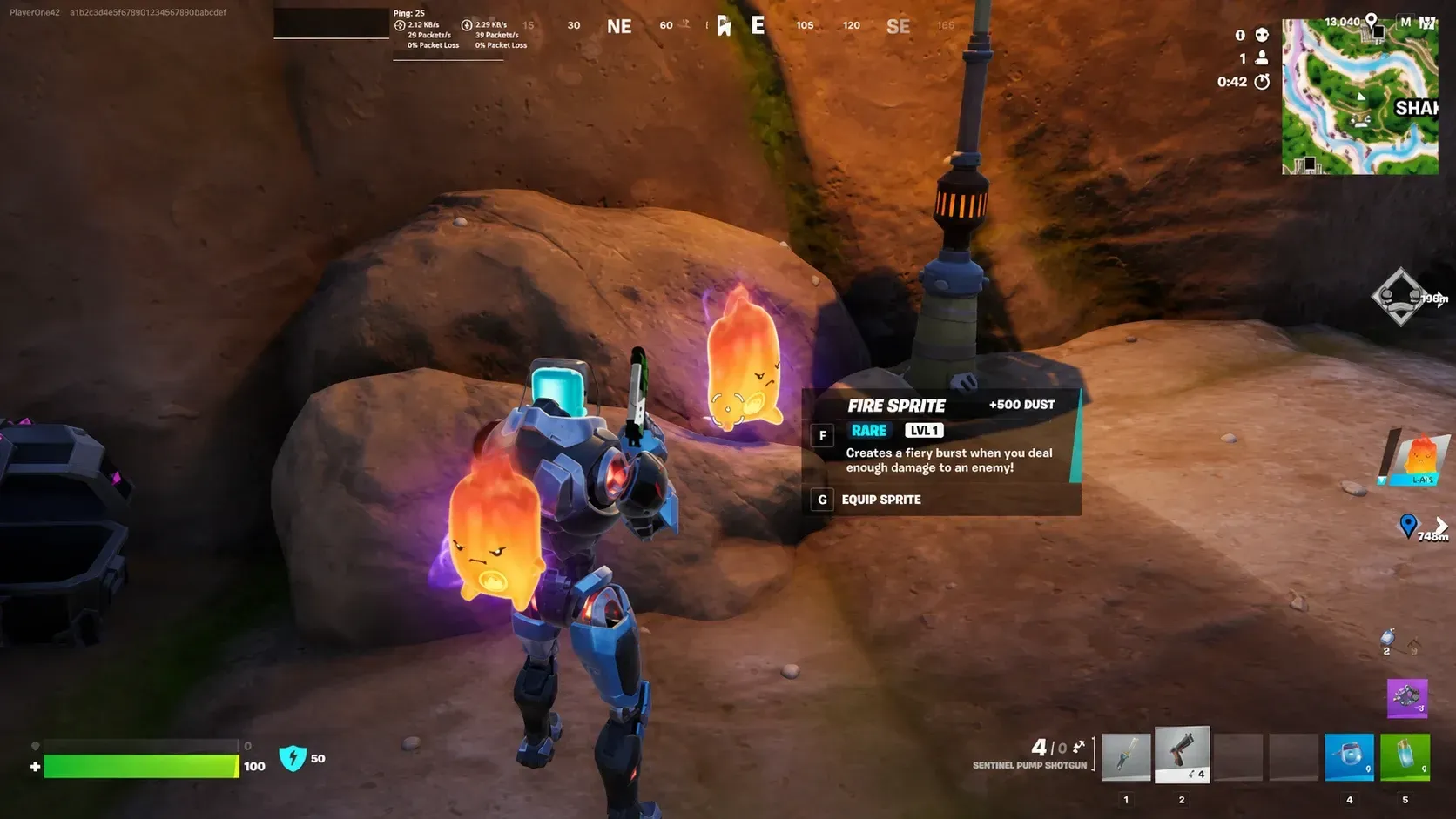 Fortnite Chapter 7 Season 3 Catch and Extract Sprite 1