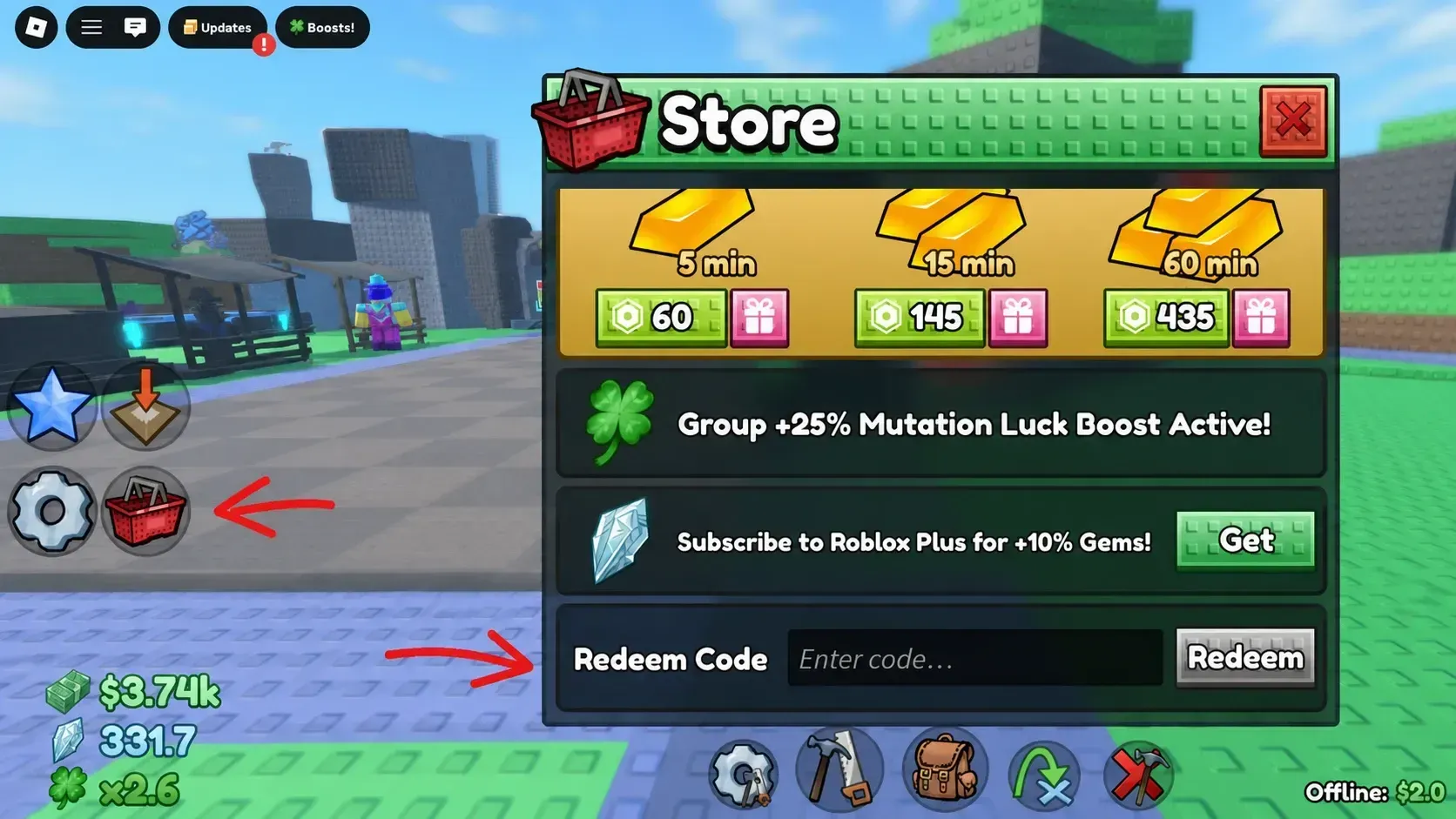 How to Redeem Codes in The Everything Factory