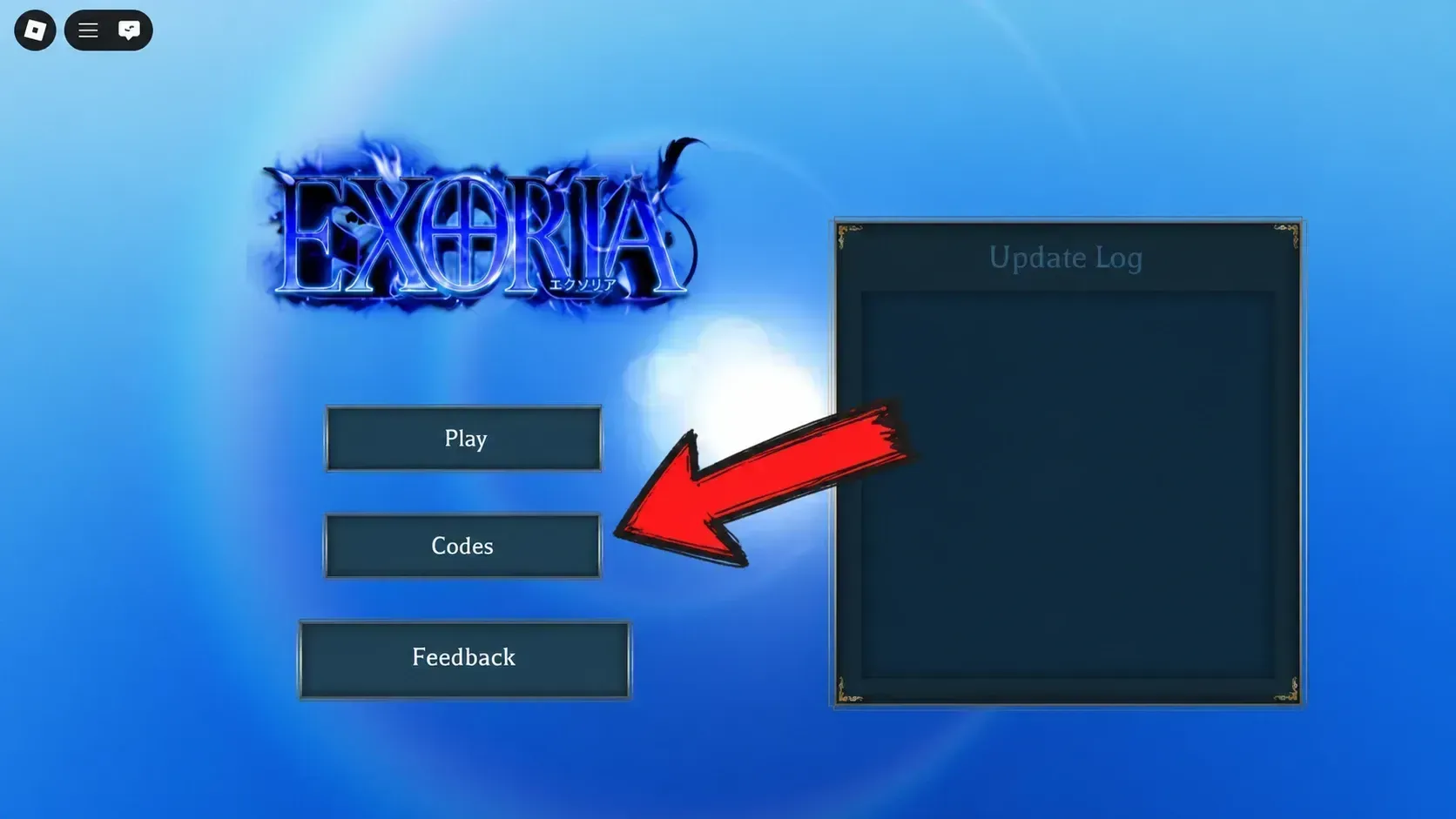 How To Redeem Exoria Codes step one