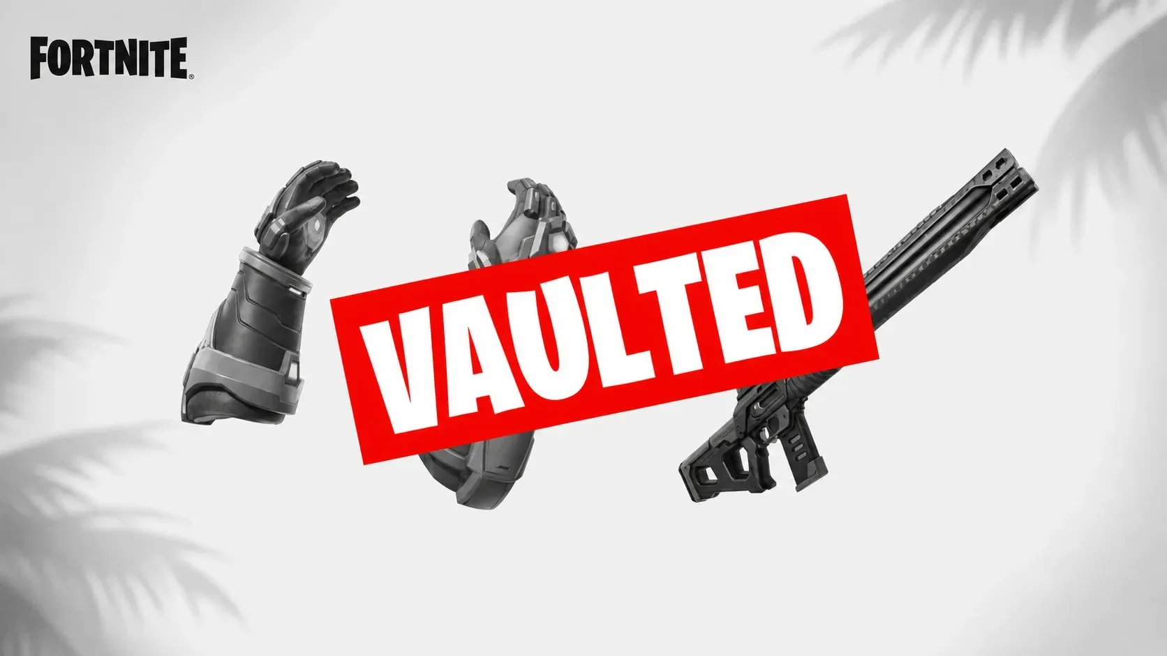 Fortnite Chapter 7 Season 3 Vaulted Weapons