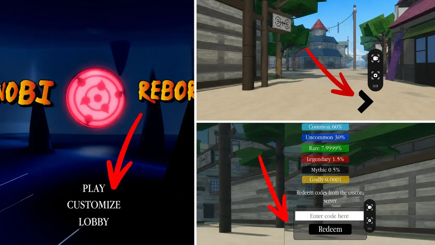 How to redeem Shinobi Reborn codes