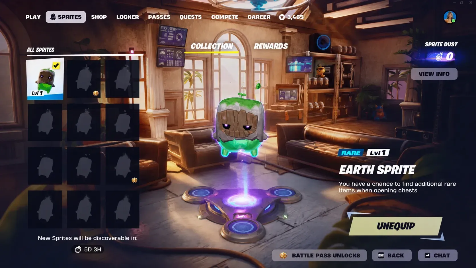 Earth Sprite in Fortnite