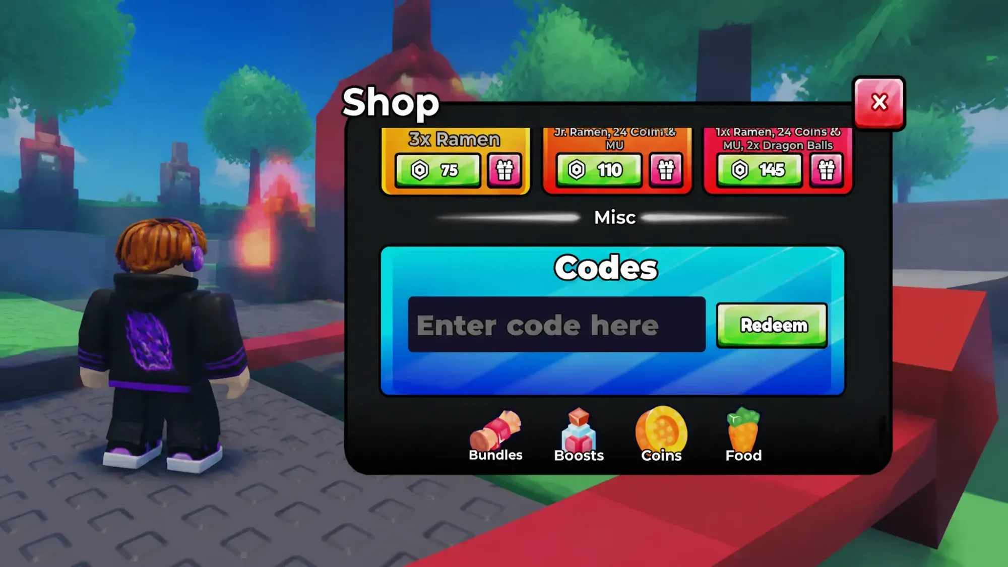 Roblox Anime RNG Codes