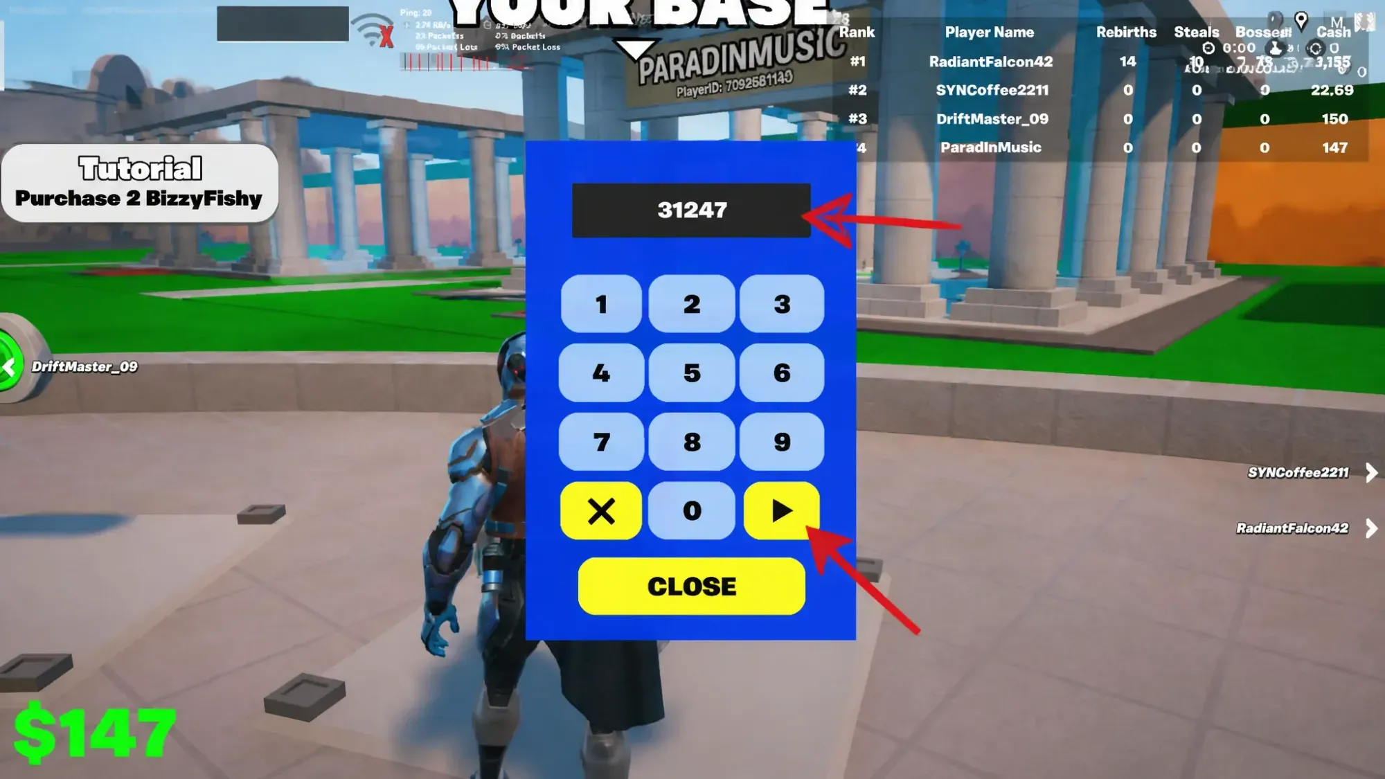 Fortnite Fight The Brainrot Code Use