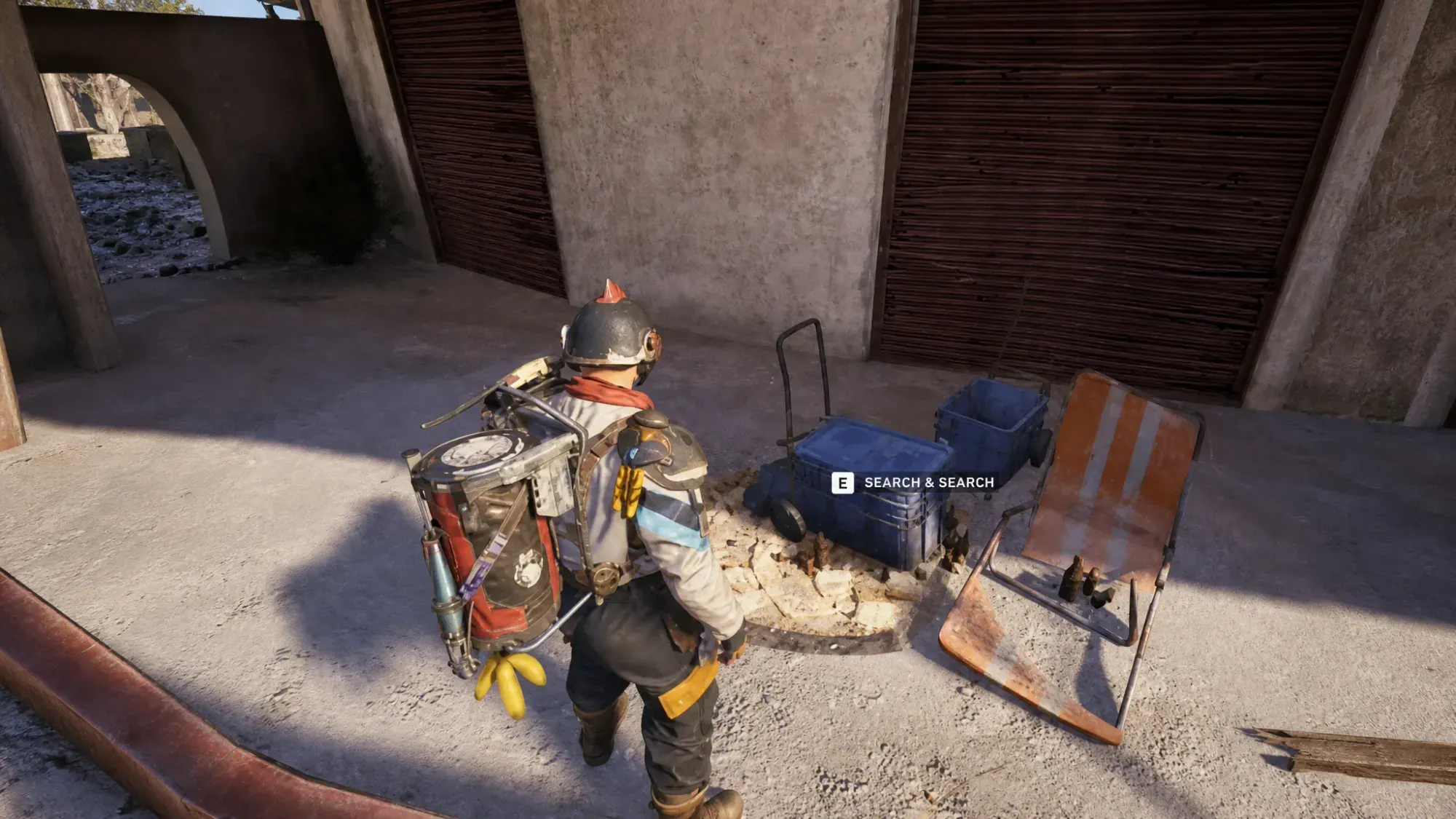 Character searching containers in the hotel