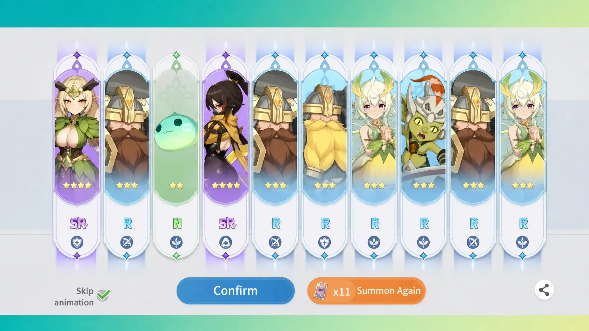 Dragon Traveler tier list - a ten pull of different characters in the game