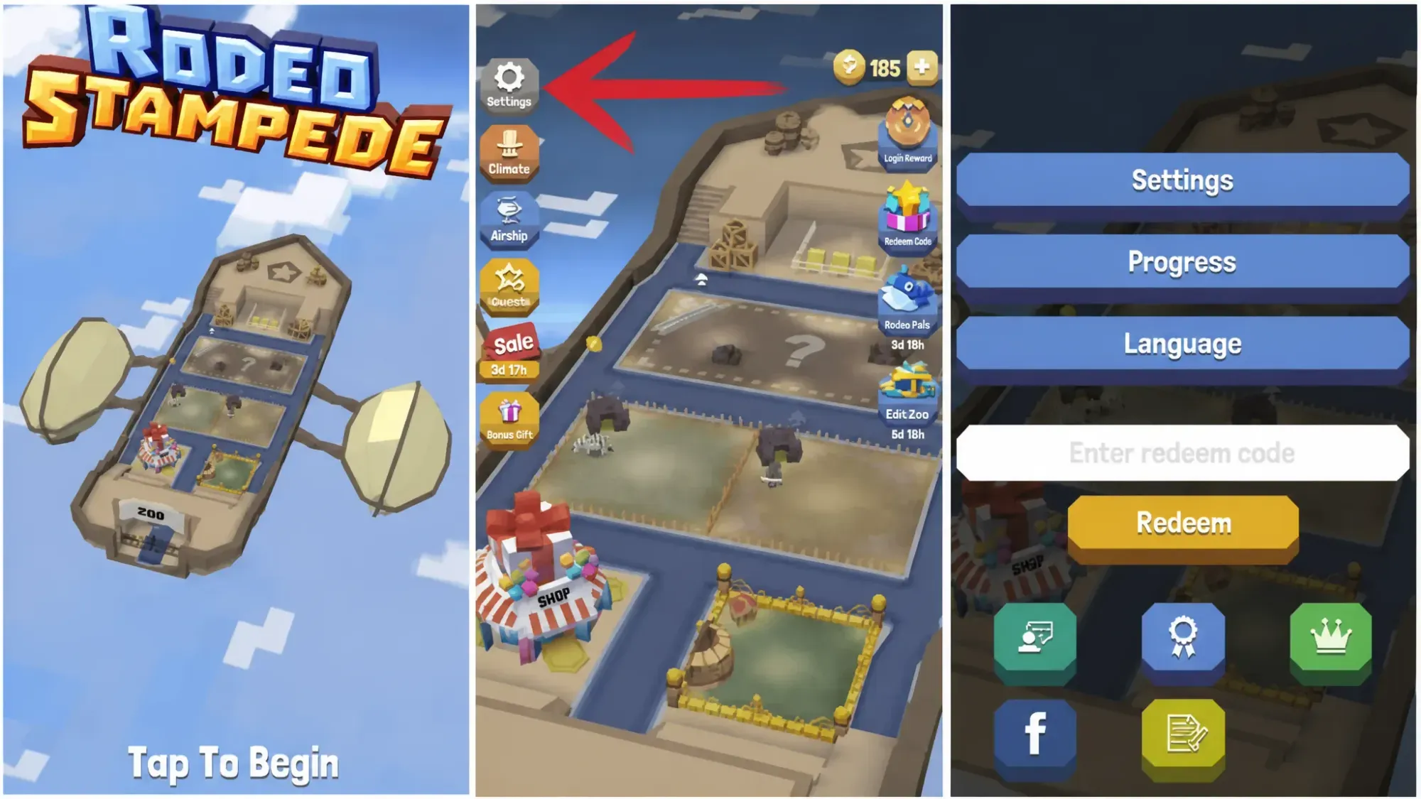 How to redeem Rodeo Stampede codes