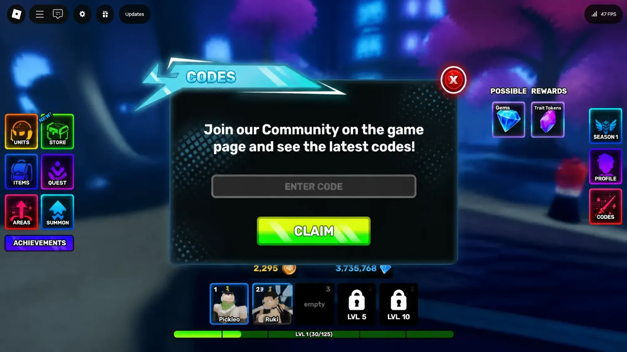 How to redeem Anime Story codes