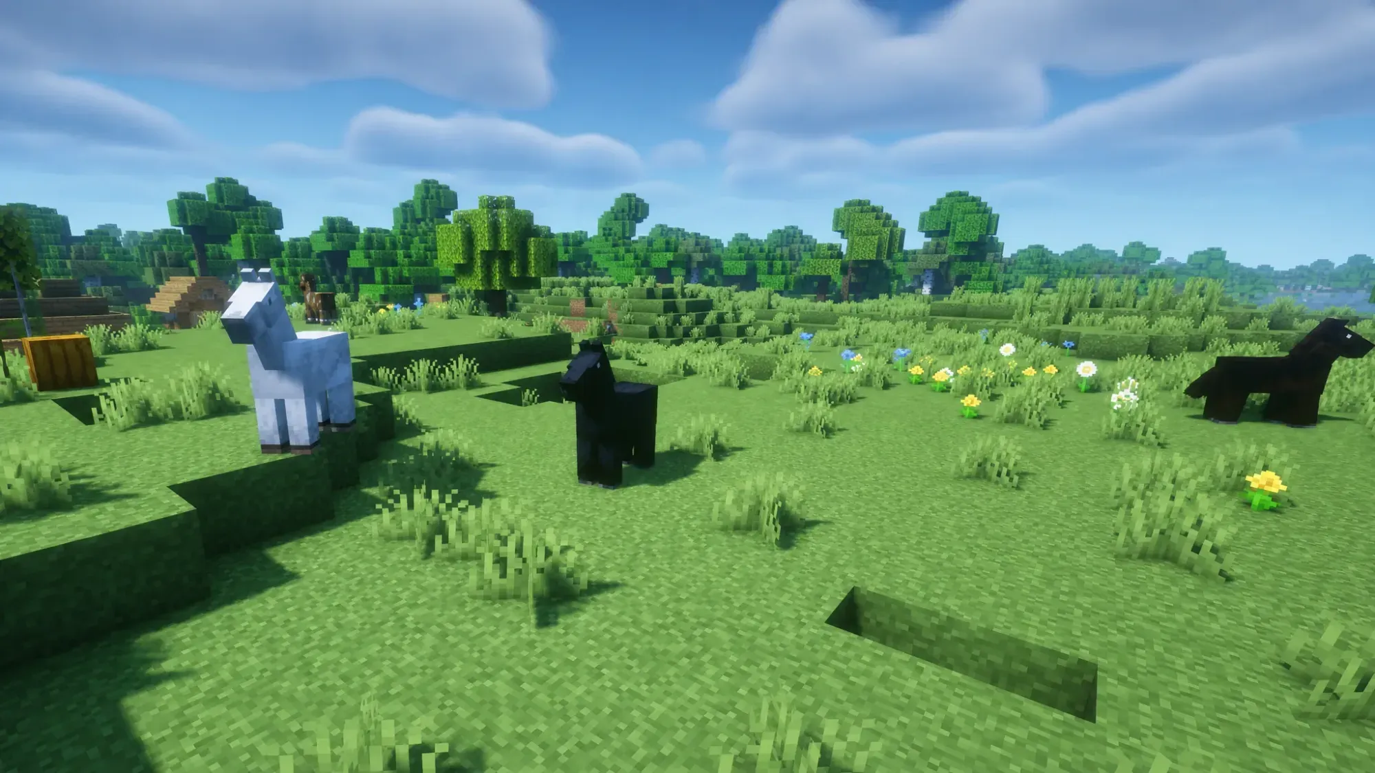 Find Horses in Minecraft