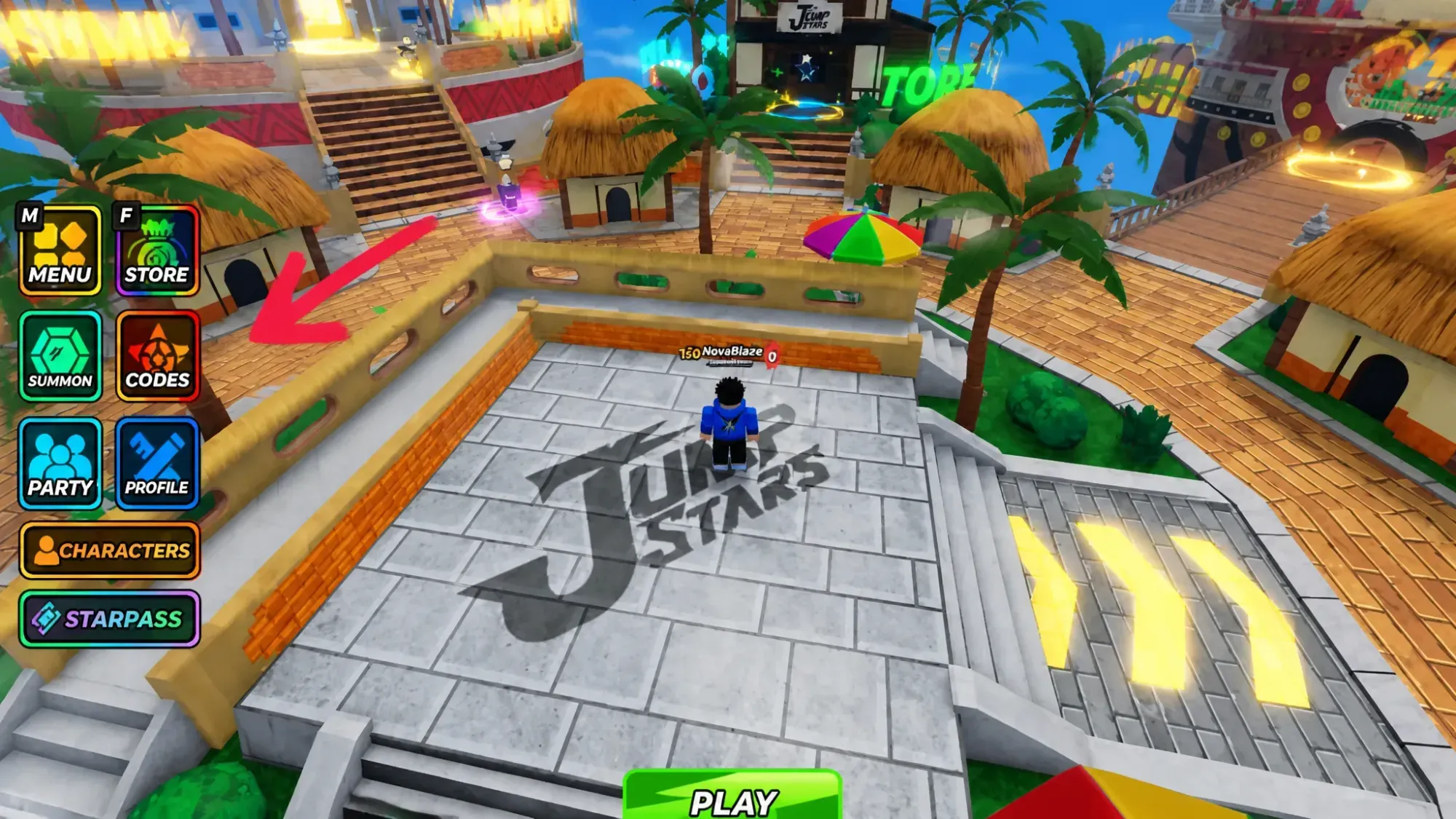 How to redeem Jump Stars codes