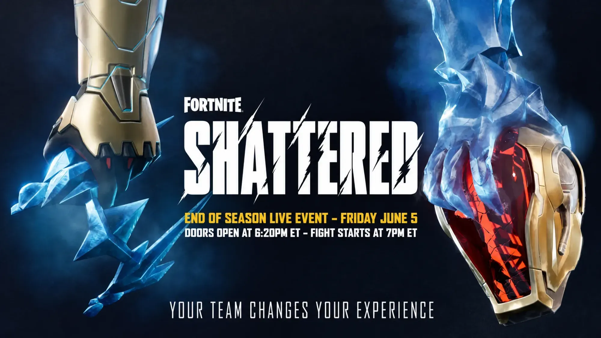 Fortnite Shattered Live Event Date and Time