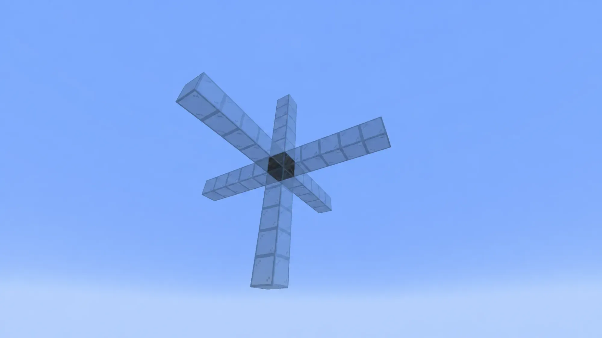 The Complete sphere base in Minecraft