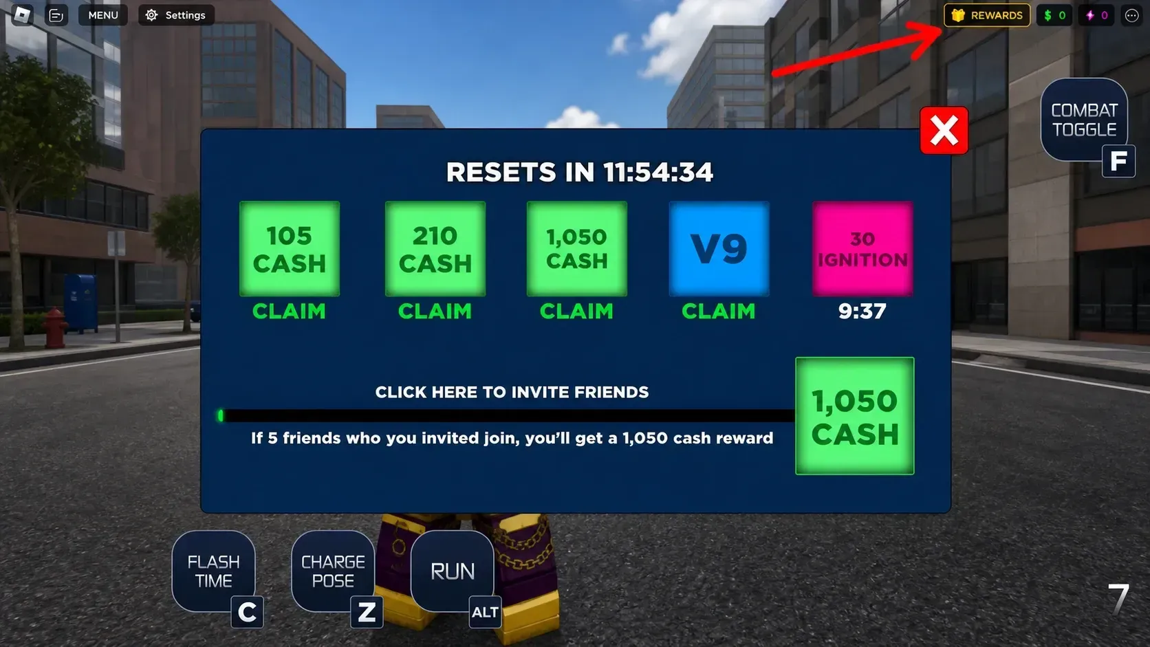 Free rewards in Flashpoint Worlds Collide Roblox