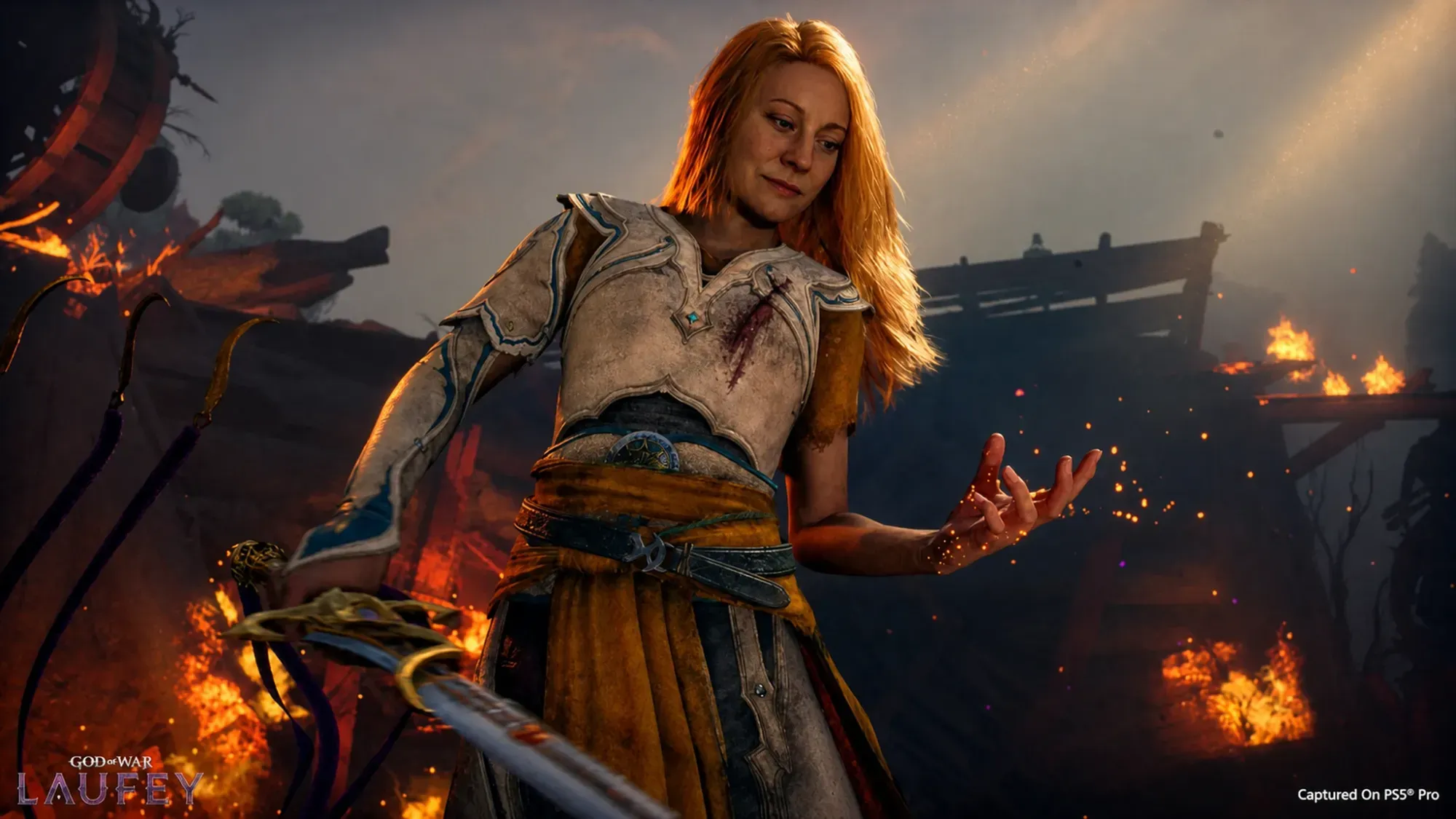 Faye in God of War Laufey game