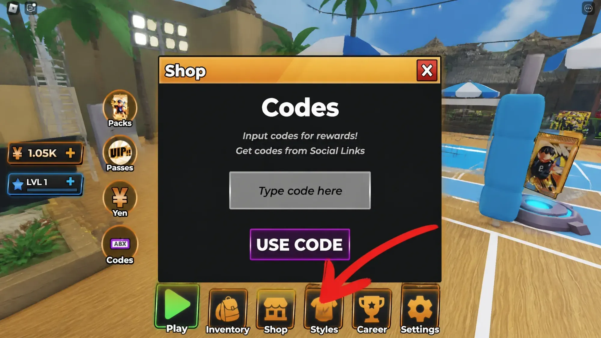 How to redeem Volleyball Legends codes
