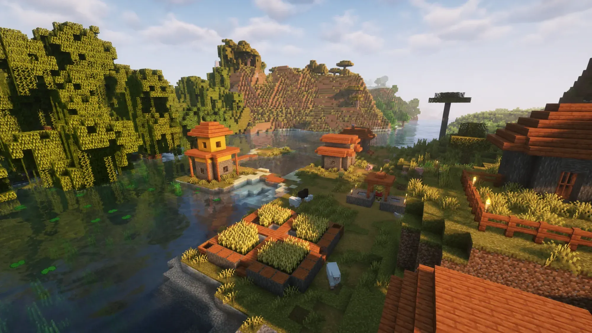 Delayed Swamp Villages Minecraft