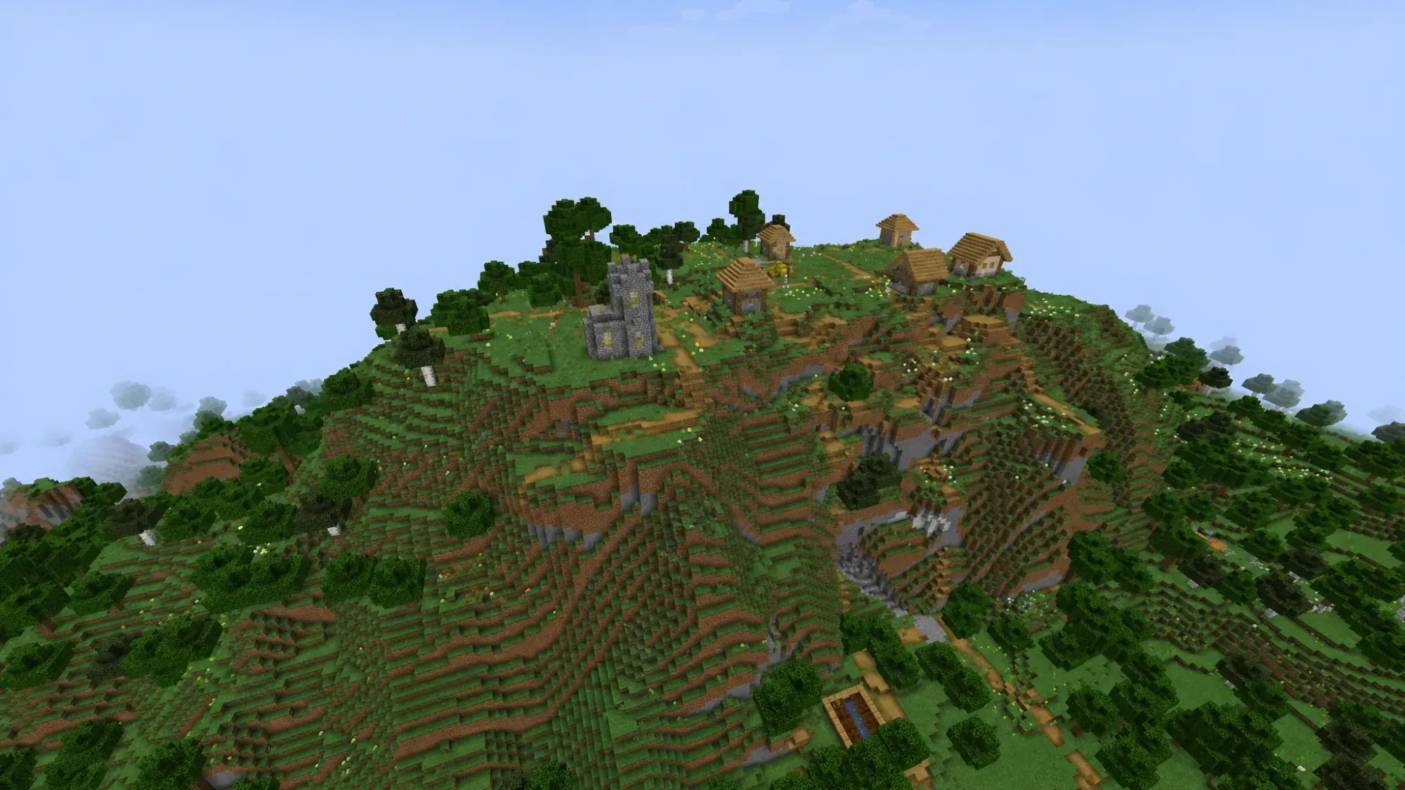Flowering Mountaintop Village