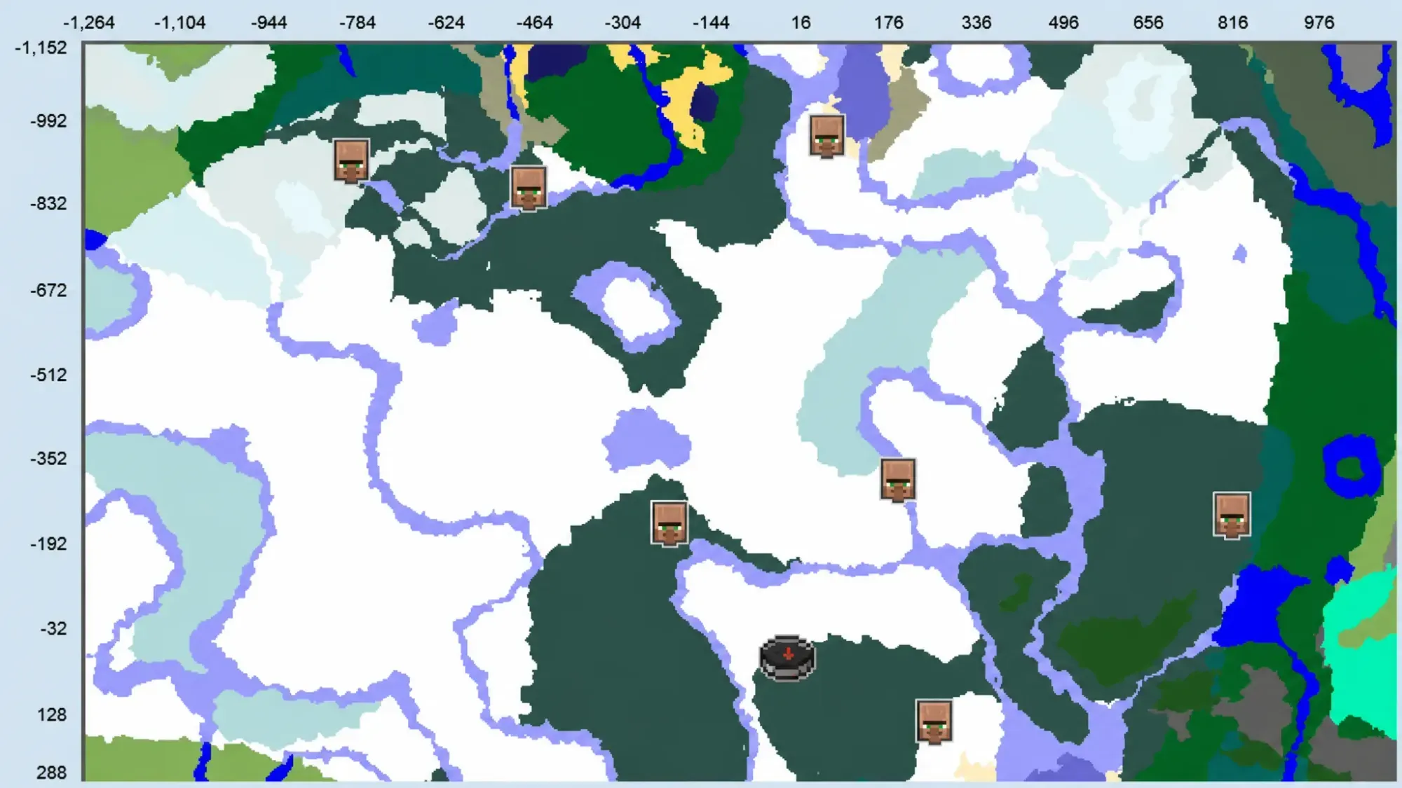 Spawn Near Seven Villages