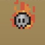 Burning Skeleton