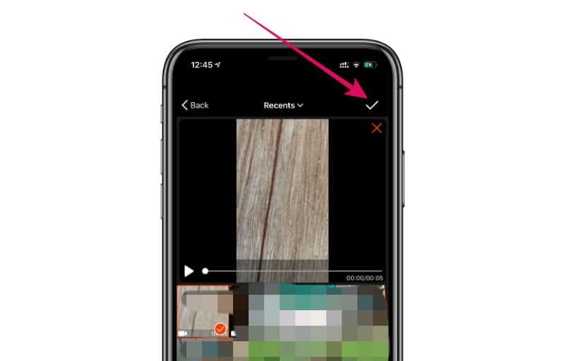 Crop video iPhone Video Crop app