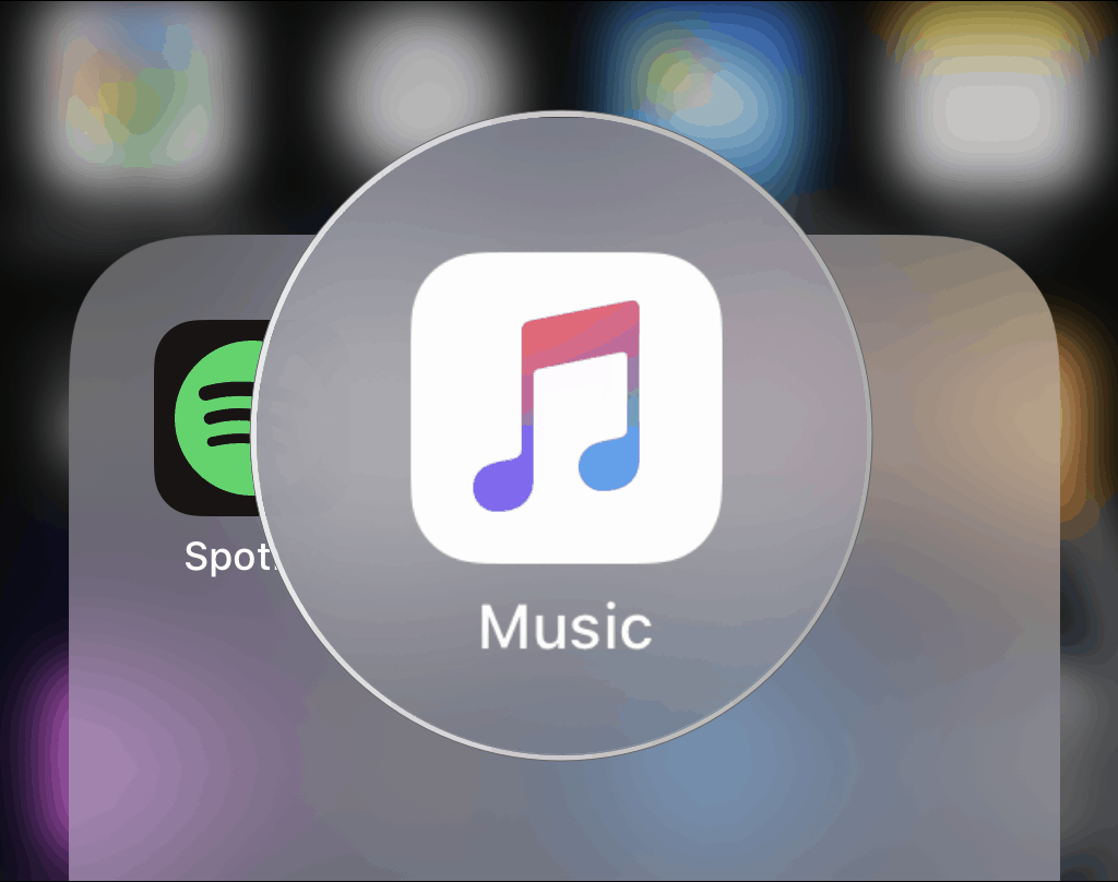 iPhone Music app icon