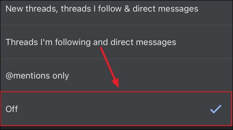 Disable Google Chat notifications in Gmail for all in iOS