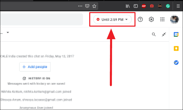 Notifications muted till 2:59 PM