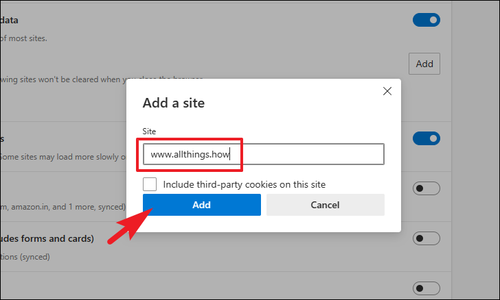Add exception for automatic clearing