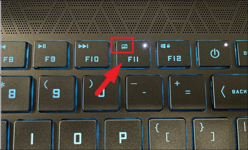 Touchpad lock key on keyboard
